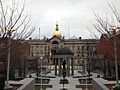 2014-12-20 15 12 43 New Jersey World War II Memorial in front of the New Jersey State House in Trenton, New Jersey