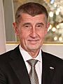 Andrej Babis at the Enthronement of Naruhito (1) (cropped)