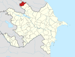 Balakan District in Azerbaijan.svg