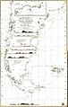 Carta esférica de las costas de la America Meridional de Juan de Lángara (1798)