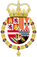 Coat of Arms of Charles II of Spain (1668-1700)