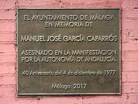 Archivo:Commemorative Plaque to Manuel José García Caparrós 01