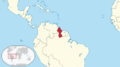 Guyana in its region