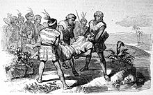 Archivo:Historia de la conquista del Perú, 1851 "Muerte de Huascar". (3971677774)
