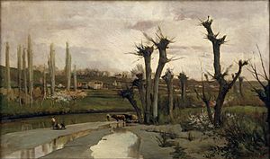 Archivo:Joaquim Vayreda - The Beginning of Spring - Google Art Project