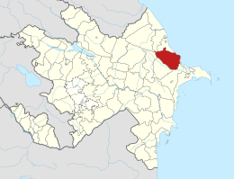 Khizi District in Azerbaijan 2021.svg