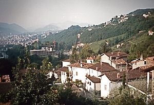 Archivo:Lugano, Canobbio, Porza 1975