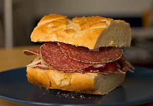 Archivo:Meat sandwich