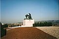 Monument a la puntaire de l'Arboç. Obra del pintor i escultor Joan Tuset i Suau