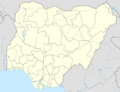 Nigeria location map