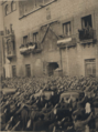 Pro-Franco demonstration after the capture of Barcelona