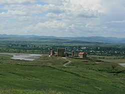 Samtsevrisi monastery complex. A general view (Photo A. Muhranoff, 2011).jpg