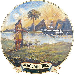 Archivo:Seal of Florida (1868)