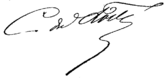 Signature de Camille du Locle.png