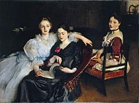 The Misses Vickers John Singer Sargent 1884