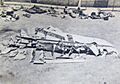 United Airlines Flight 736 DC-7 collected debris