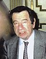 Walter Matthau close up