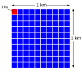 1 km2