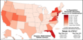 Americans with Peruvian Ancestry by state