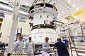 Artemis III ESM3 Engine Nozzle Install Completion (KSC-20260217-PH-JBS01 0002)
