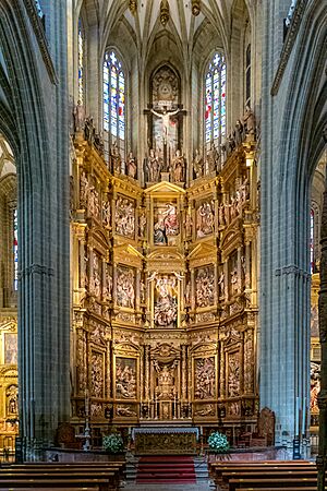 Archivo:Astorga Cathedral 2021 - altar