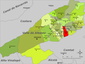 Archivo:Beniatjar-Mapa del Valle de Albaida