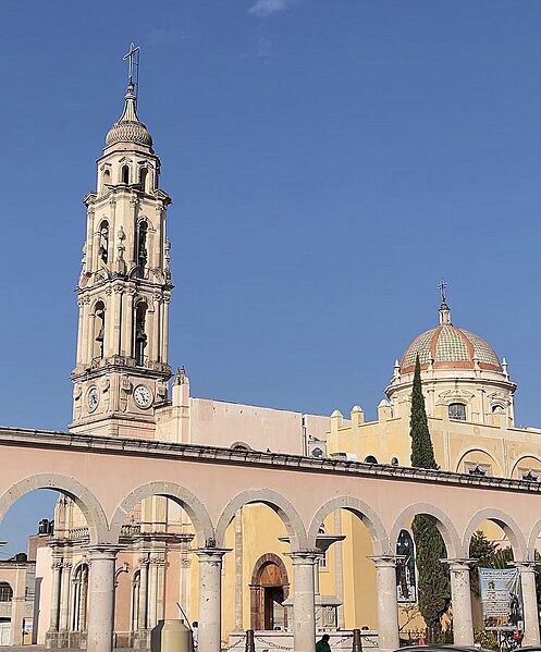 Centro de Uriangato y Parroquia