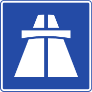 Chile road sign IAA-1