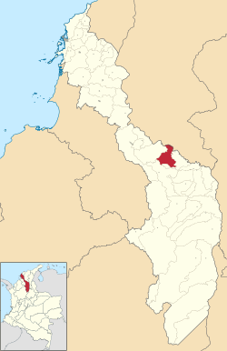 San Fernando de Occidente ubicada en Bolívar (Colombia)