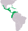 Crocodylus acutus Distribution