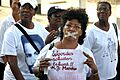 December murders amnesty protest in Suriname on April 10, 2012