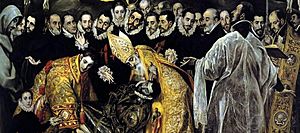 Archivo:El Greco - The Burial of the Count of Orgazdetal1