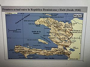 Archivo:Frontera actual entre la República Dominicana y Haití 