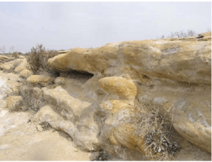 Archivo:Geomorfología de la laguna salada de chiprana