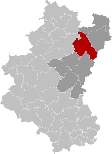 Houffalize Luxembourg Belgium Map