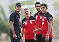 Iran training before 2018 FIFA World Cup qualification match against Qatar, Sanat Naft Training Complex 11