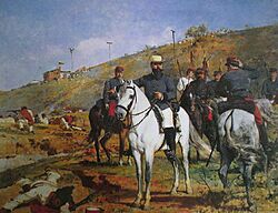 Archivo:Joaquín Crespo en la Batalla de Los Colorados - Arturo Michelena