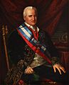 José de Madrazo - Carlos IV (Palacio Real de Aranjuez, c. 1825. Óleo sobre lienzo, 115 x 93 cm)