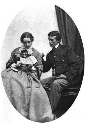 Archivo:Josephine Shaw and Colonel Lowell 1863