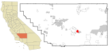 Kern County California Incorporated and Unincorporated areas Golden Hills Highlighted.svg