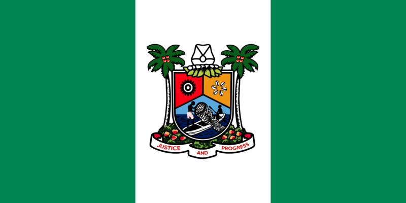 Lagos State Flag (1967-1970)