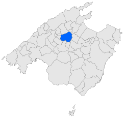 Extensión del municipio en la isla