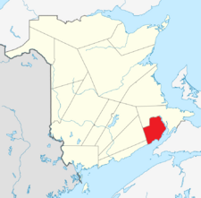 Map of New Brunswick highlighting Albert County.png