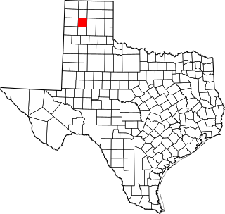 Map of Texas highlighting Potter County.svg