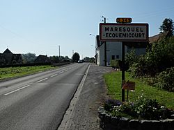Maresquel-Ecquemicourt - Entrée de commune.JPG
