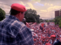 Mitin de Hugo Chávez, 1998