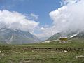 Mountains near Rohtang Pass, Himachal Pradesh