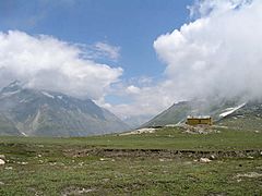 Mountains near Rohtang Pass, Himachal Pradesh