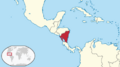 Nicaragua in its region