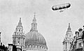 Nulli Secundus I over St Paul's IWM RAE-O 1069